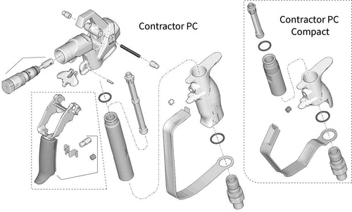 Graco Contractor PC / Compact Gun Parts - ArmorThane Shop