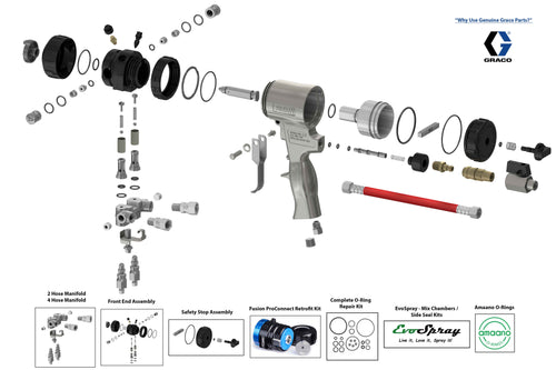 Graco Fusion AP Gun Parts - ArmorThane Shop