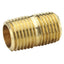1/4 Brass Close Nipple