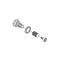 Graco GX-7 R-Side Gun Block Screen Screw Assembly (296834) - ArmorThane Shop