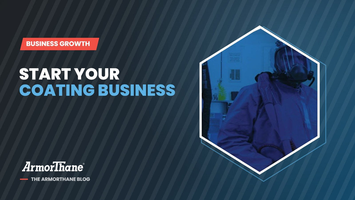 How to Start a Spray-On Bedliner and RV Roof Coating Business - ArmorThane Shop