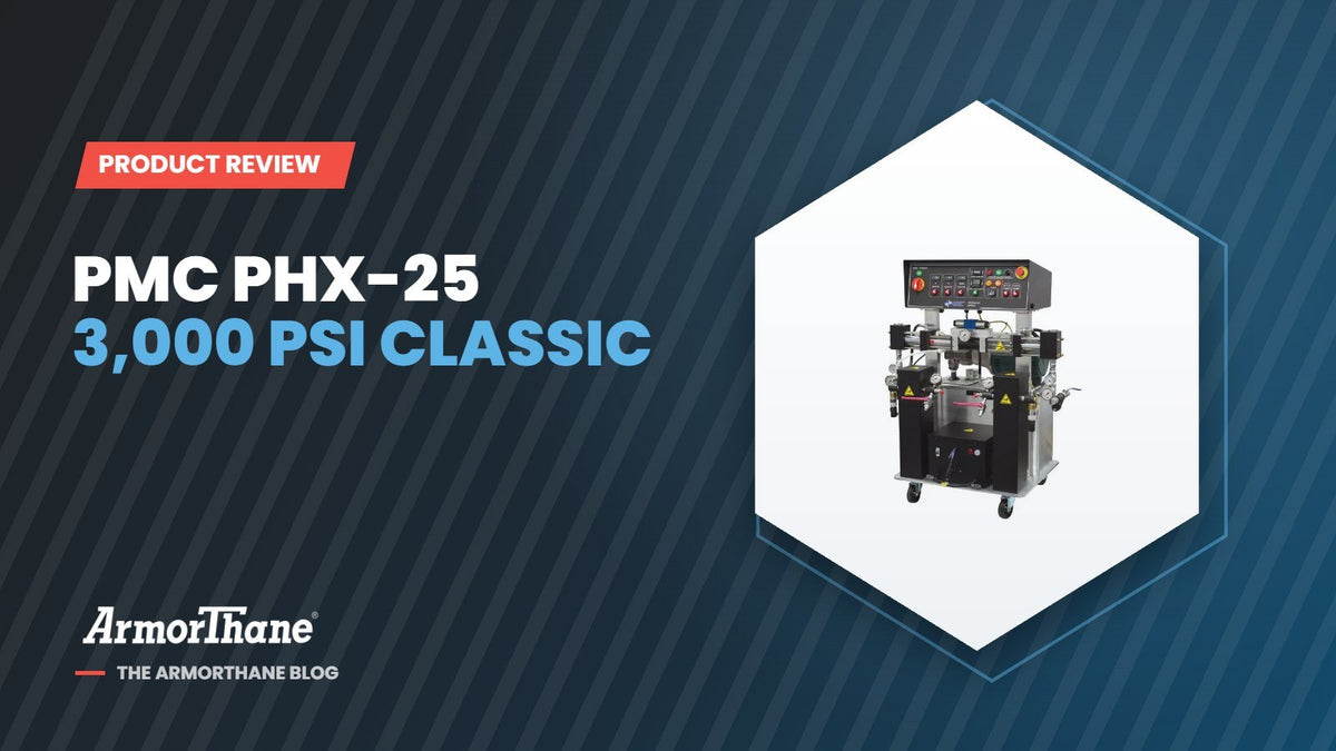 PMC PHX-25 Review: A 3,000 psi Proportioner for Coatings and Polyurea - ArmorThane Shop