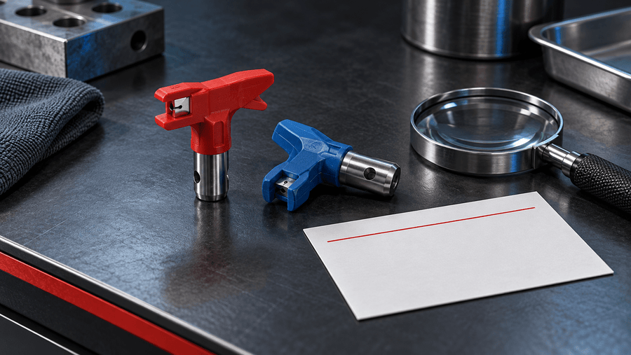 Reading Airless Spray-Tip Numbers: Fan Width Is Not Orifice Size - ArmorThane Shop