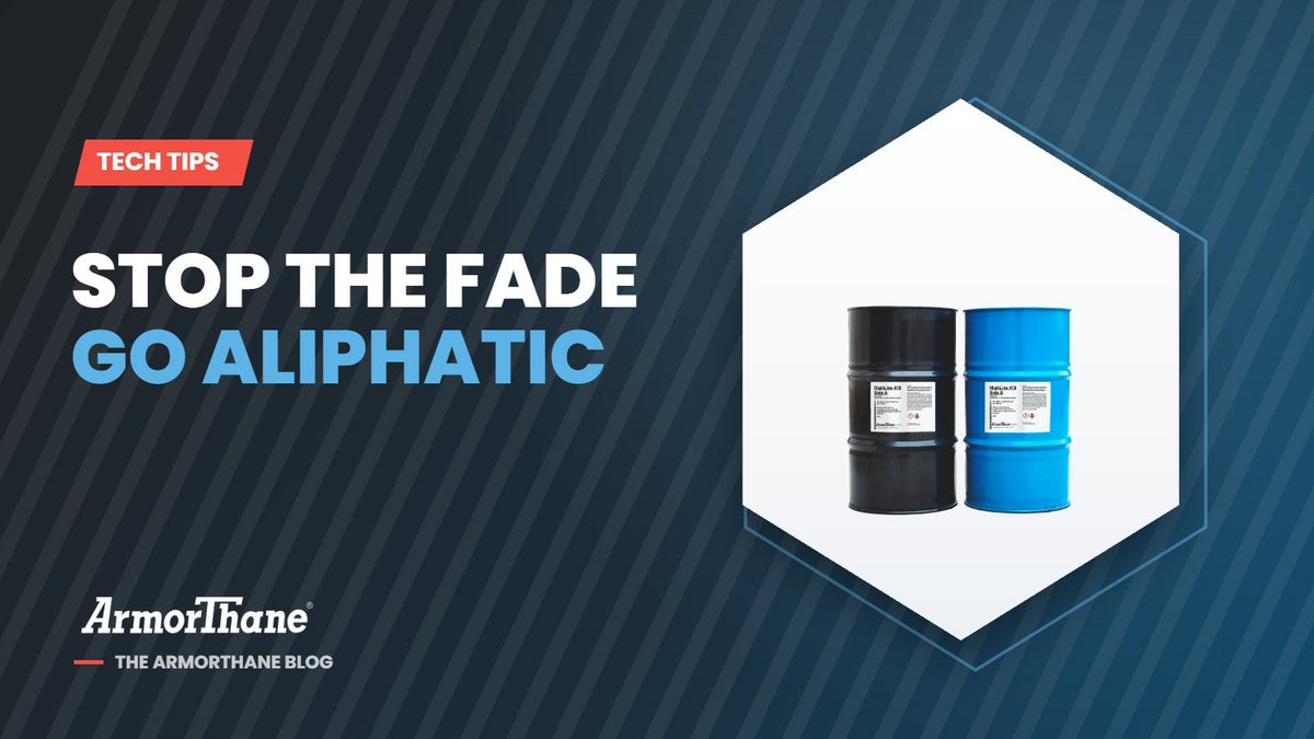 Why Aromatic Polyurea Changes Color in UV, and When to Go Aliphatic - ArmorThane Shop
