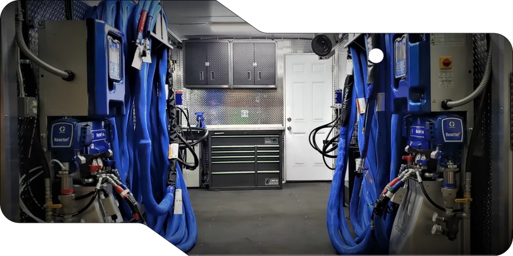 ArmorThane Classic Series Mobile Coatings Unit – 14′ Spray Rig - ArmorThane Shop