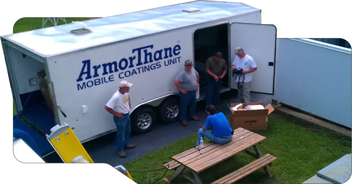 ArmorThane Classic Series Mobile Coatings Unit – 14′ Spray Rig - ArmorThane Shop