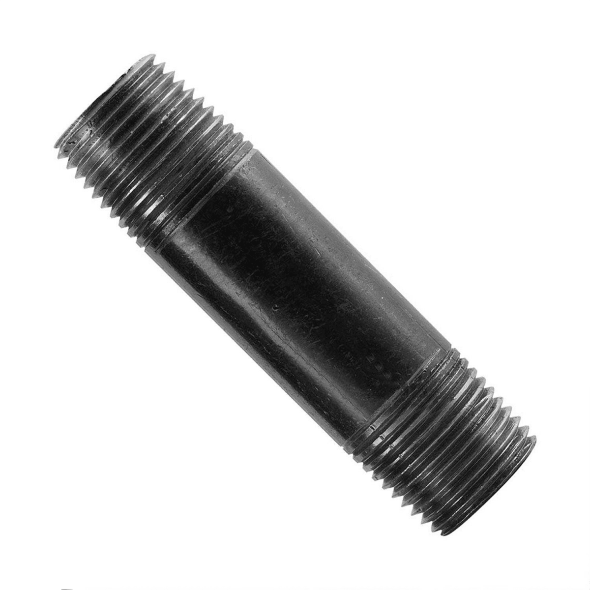 Black Iron Nipple 1/2 x 3 - ArmorThane Shop Main image