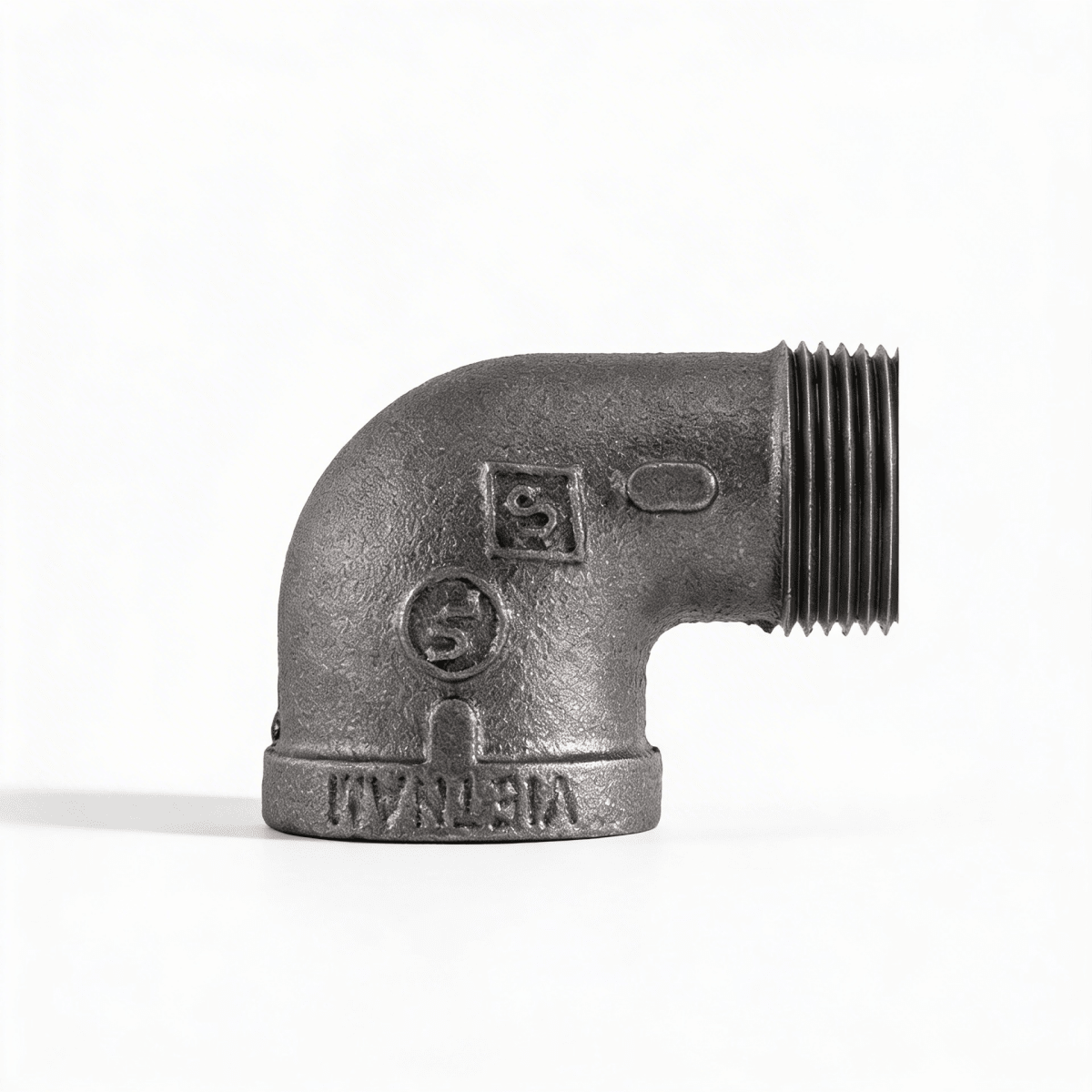 Black Iron Pipe 90 Street 1 - ArmorThane Shop Main image