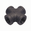 Black Iron Pipe Cross 3/4 - ArmorThane Shop