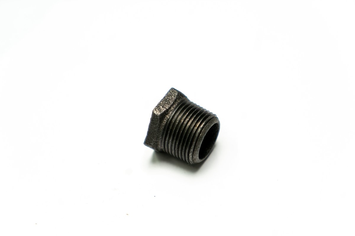 Black Pipe Bushing 3/4 x 1/2 - ArmorThane Shop Main image