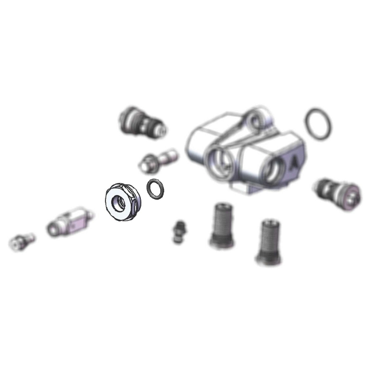 Carlisle ST1 Guide Assembly with O-Ring (336437) - ArmorThane Shop