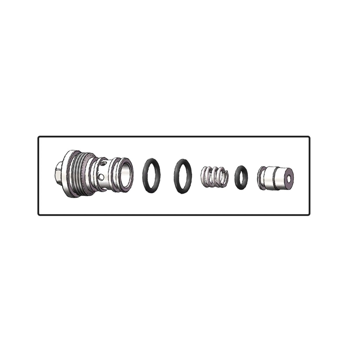 Carlisle ST1 Side Seal Cartridge Assembly, A-Side Poly (336375) - ArmorThane Shop