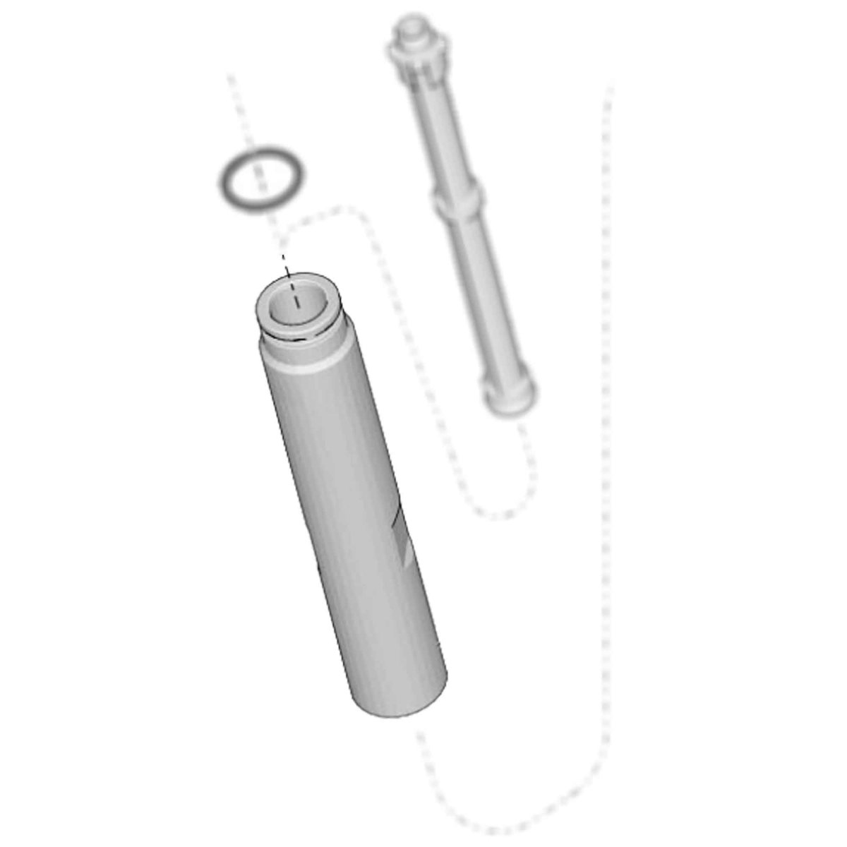Graco 17T073 Handle Tube – Contractor PC Airless Gun - ArmorThane Shop Main image
