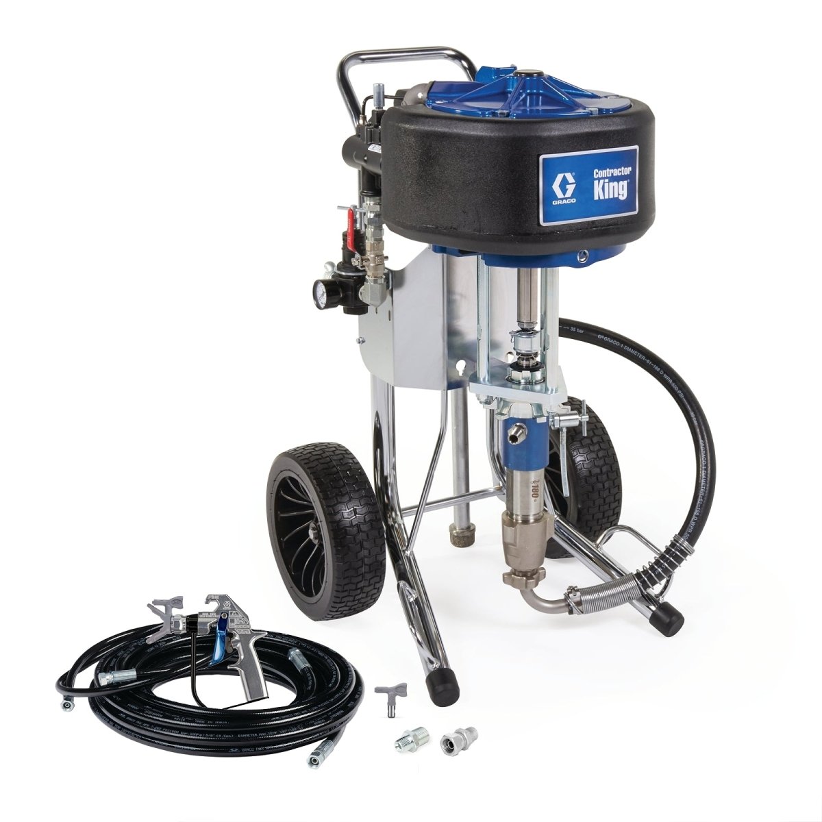 Graco Contractor King 70:1 Air Airless Sprayer, Complete (279014) - ArmorThane Shop Main image