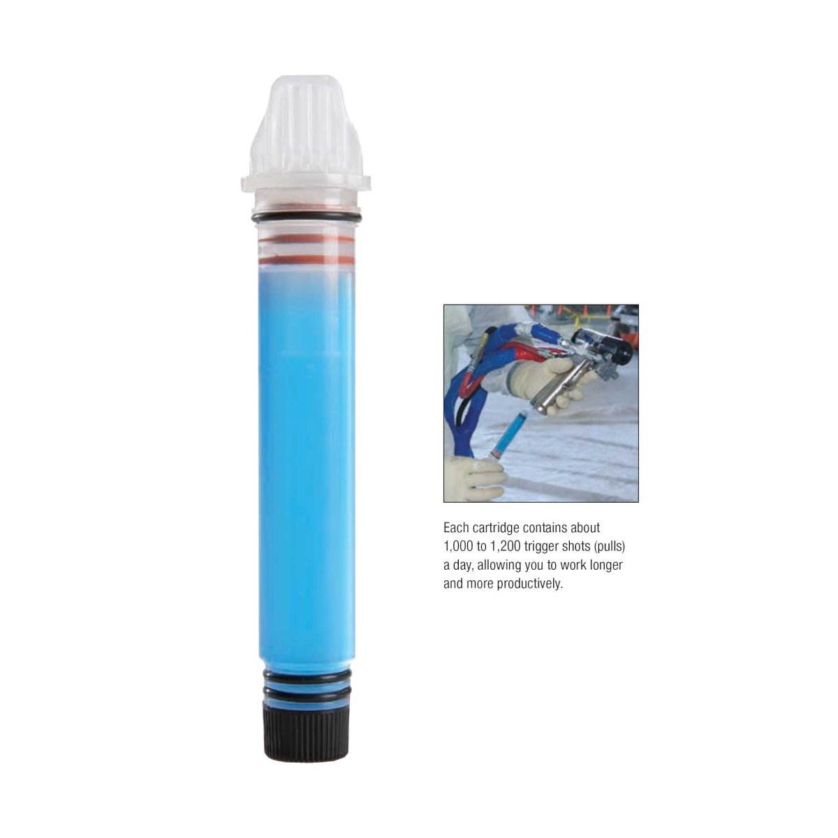 Graco Fusion ClearShot Liquid Cartridges, 100 Pack (256387) - ArmorThane Shop Main image