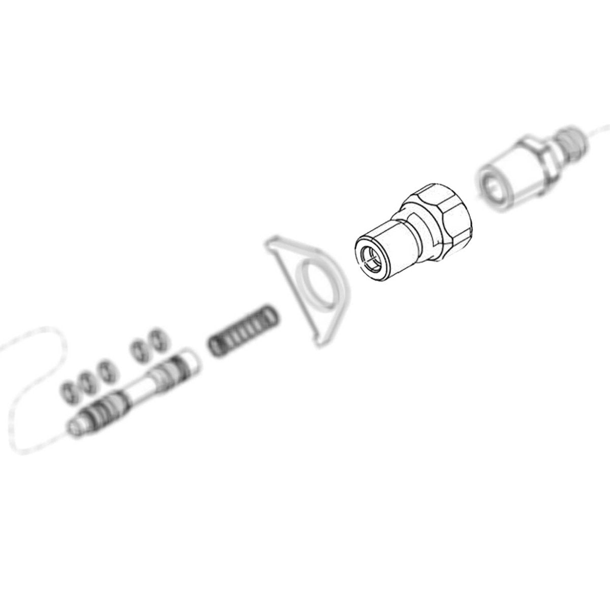 Graco Fusion FX Air Valve Fitting (2001148) - ArmorThane Shop Main image