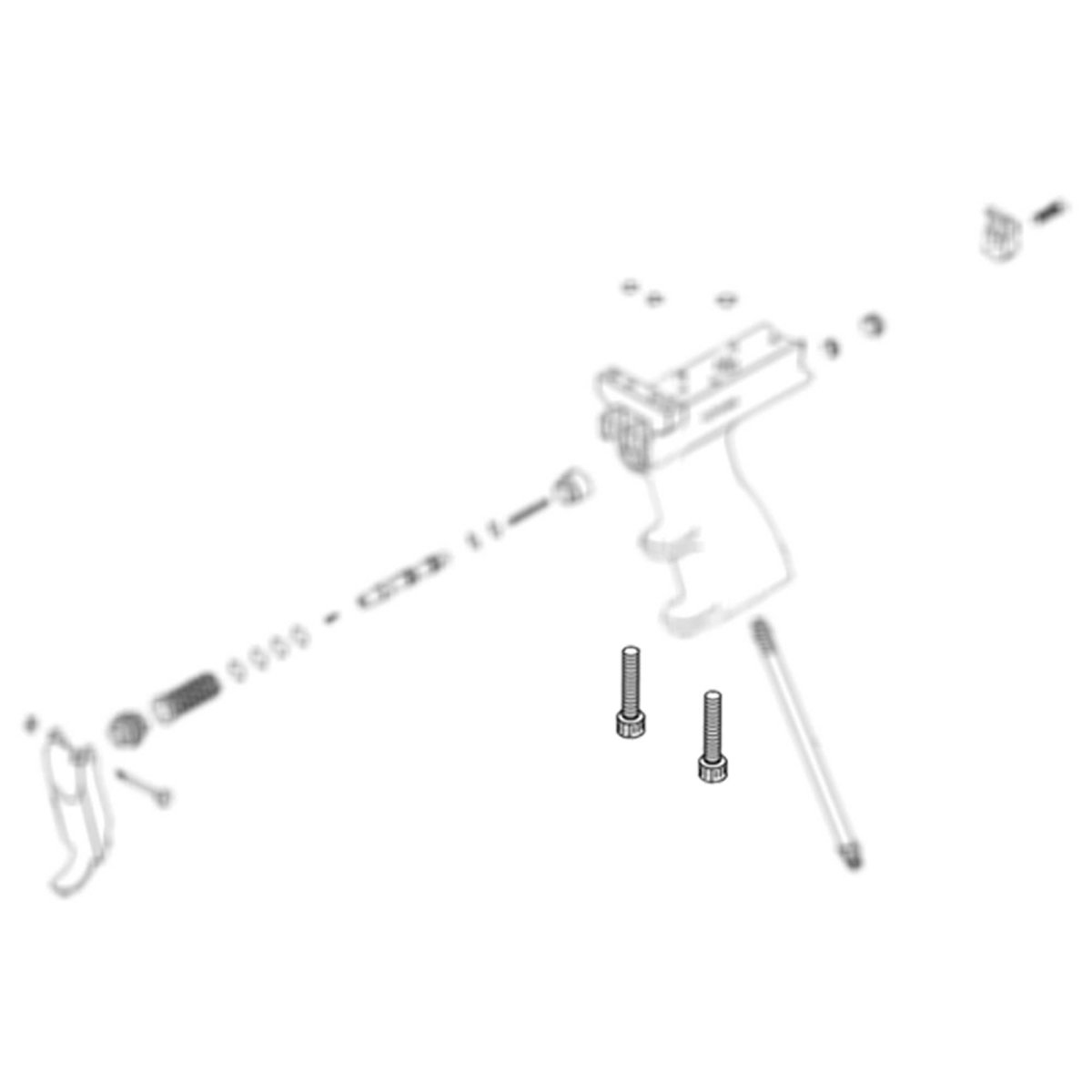 Graco GX-7 Cap Screw, 8-32 x 3/4 in. (295709) - ArmorThane Shop Main image