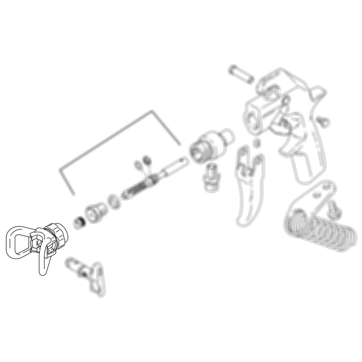 Graco HandTite Tip Guard, RAC X (246215) - ArmorThane Shop Main image