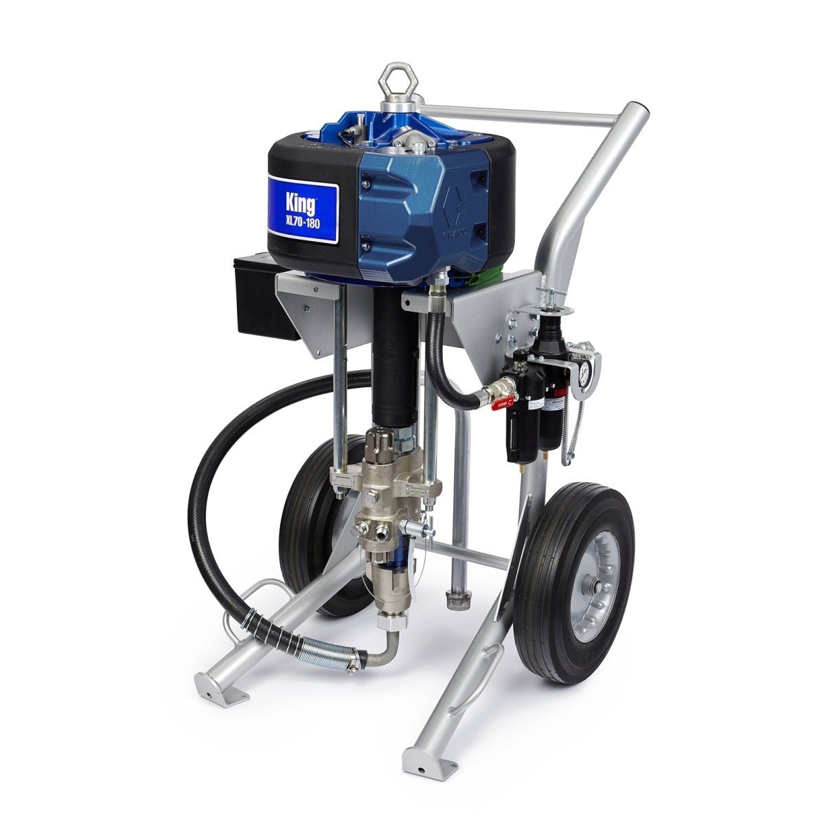 Graco King 60:1 Air Sprayer, Heavy Duty Cart, XTR-7+ Gun (K60FH1) - ArmorThane Shop