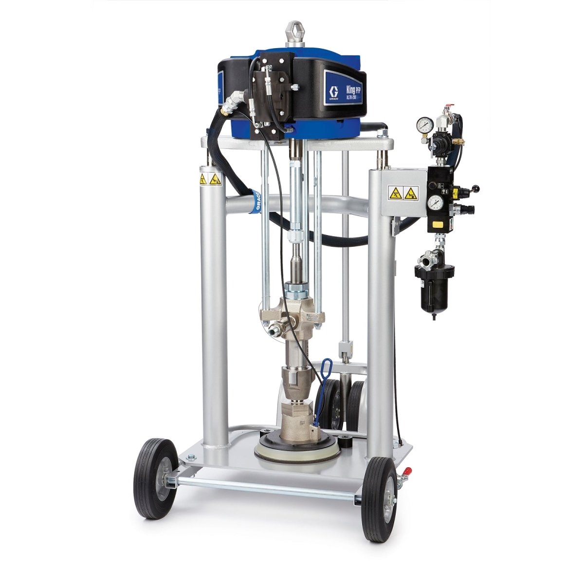 Graco King PFP XL70-290 Cart-Mounted Sprayer, XHF Gun (24X069) - ArmorThane Shop Main image