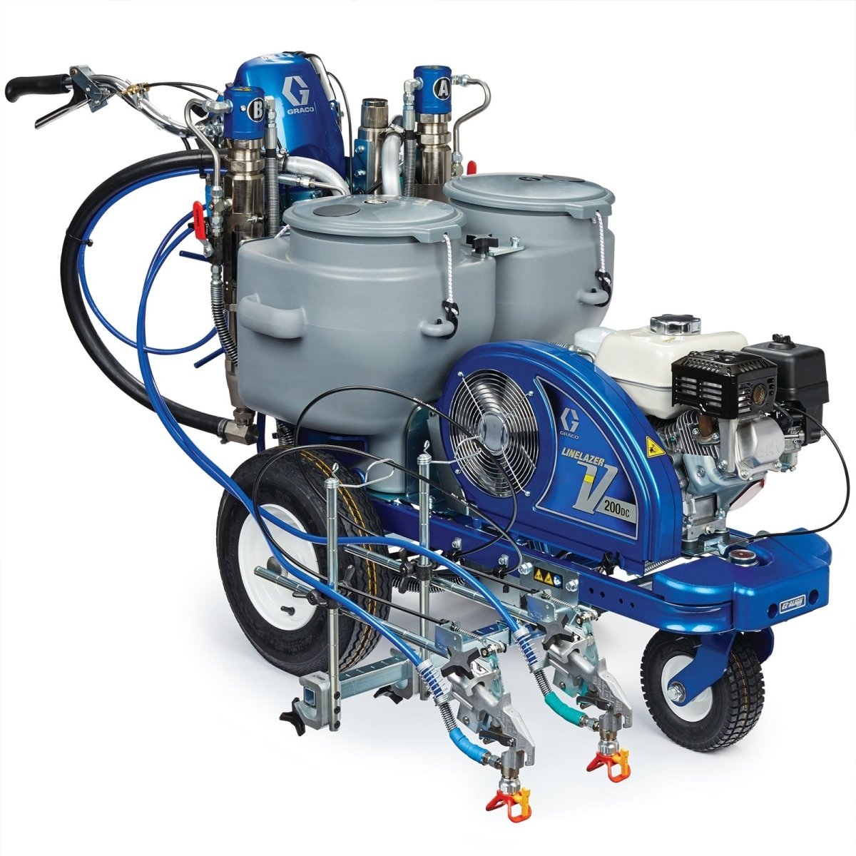 Graco LineLazer V 200DC Dual-Color Line Striper, 2 Manual Guns (17Y231) - ArmorThane Shop Main image