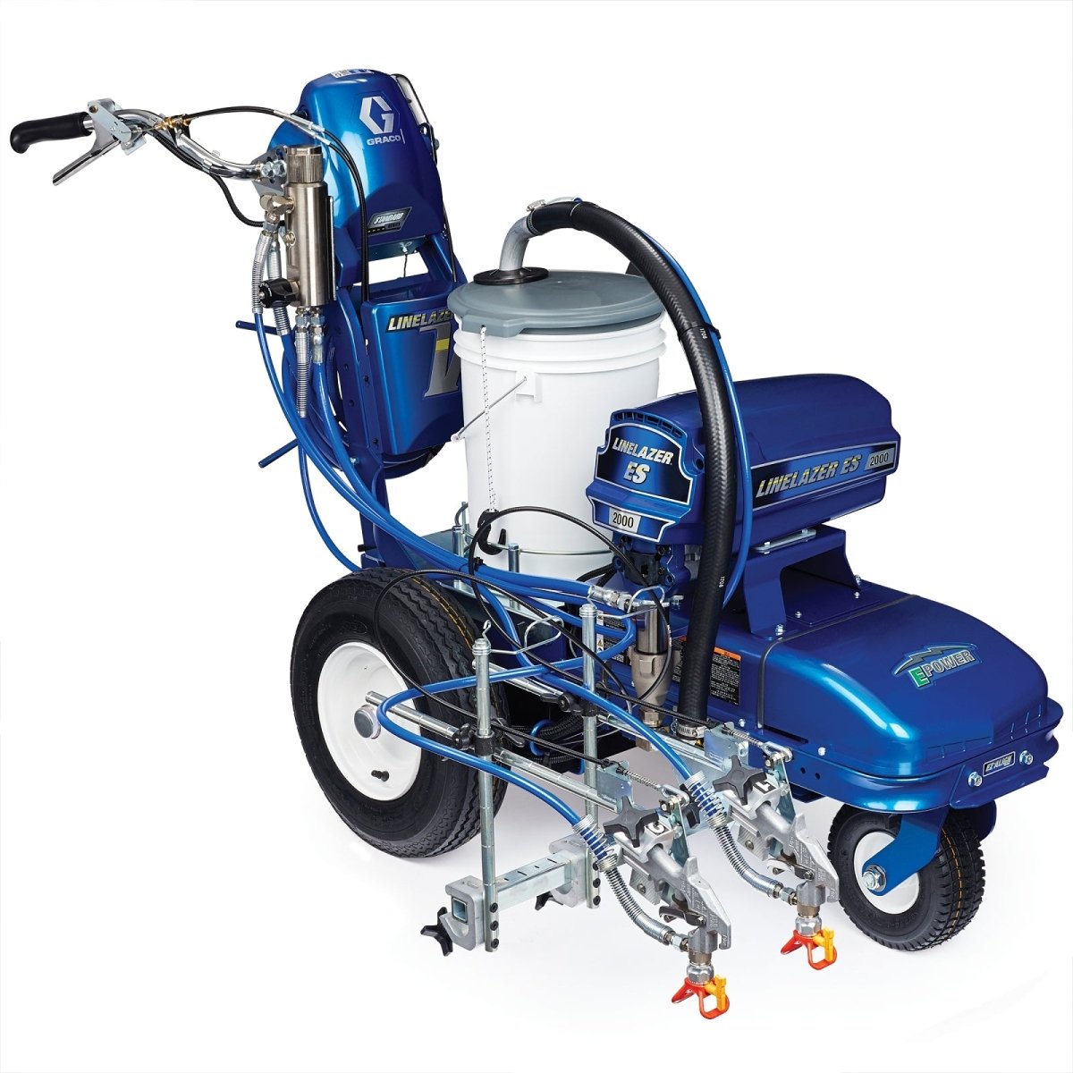 Graco LineLazer V ES 2000 Standard Battery Striper, 2 Manual Guns (25U678) - ArmorThane Shop