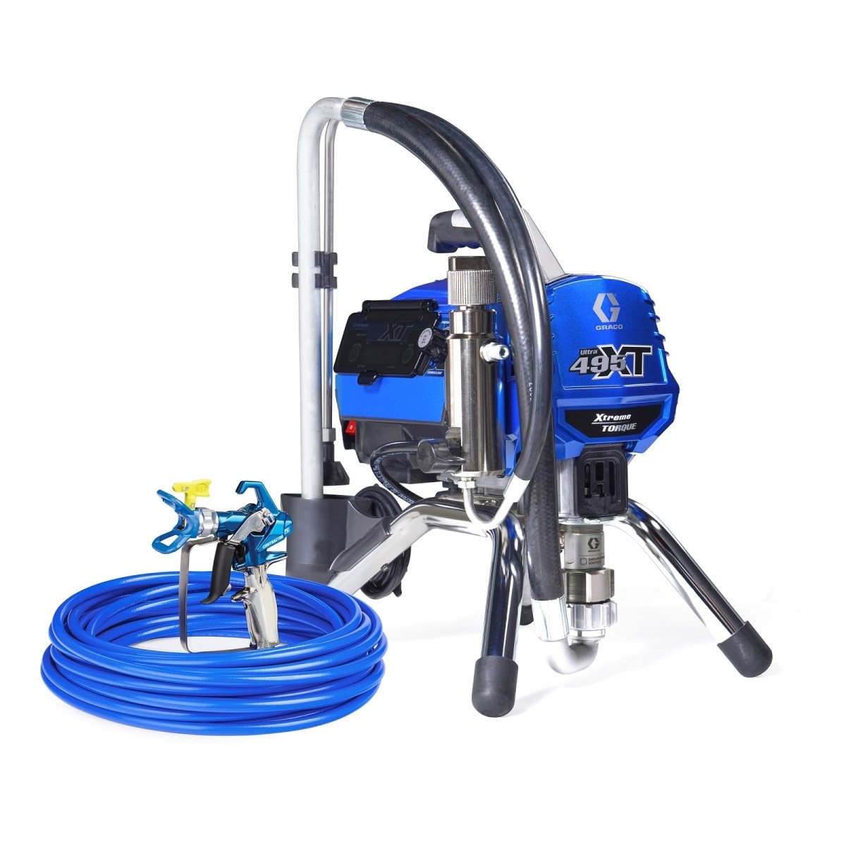Graco Ultra 495 XT Electric Airless Sprayer, Stand (19D522) - ArmorThane Shop