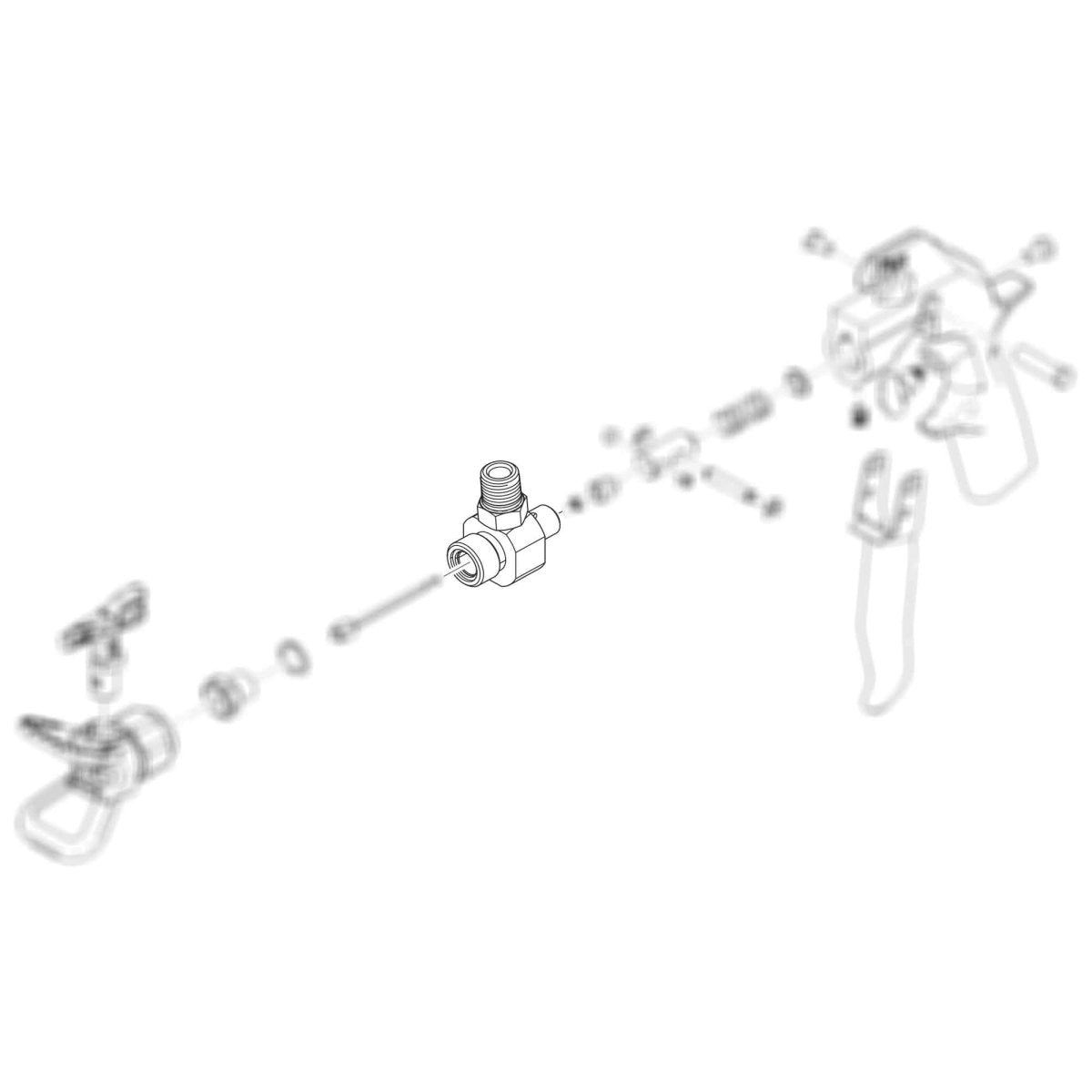 Graco XHF Gun Fluid Housing (26C792) - ArmorThane Shop Main image