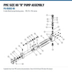 PMC Size 80 R Pump Assembly (PU-05002-80) - ArmorThane Shop