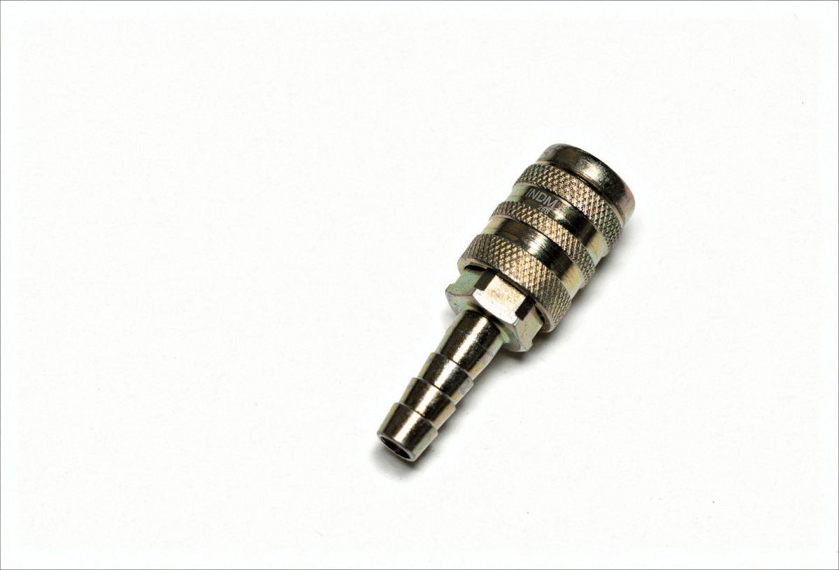 QD Nipple 1/4x 3/8" Hose Barb - ArmorThane Shop Main image